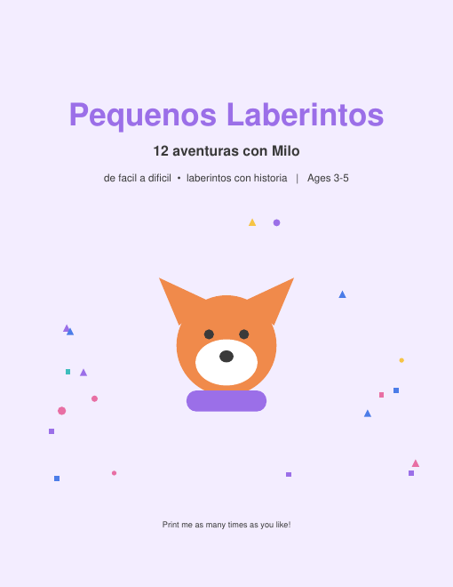 Laberintos gratis para imprimir para niños