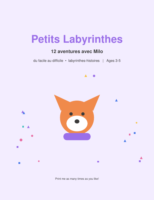 Labyrinthes gratuits à imprimer pour enfants